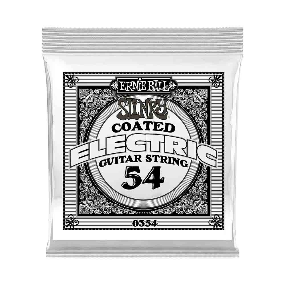Ernie Ball Slinky Coated Nickel Wound 0354 超薄膜鍍鎳 電吉他零弦 (單入裝) 54