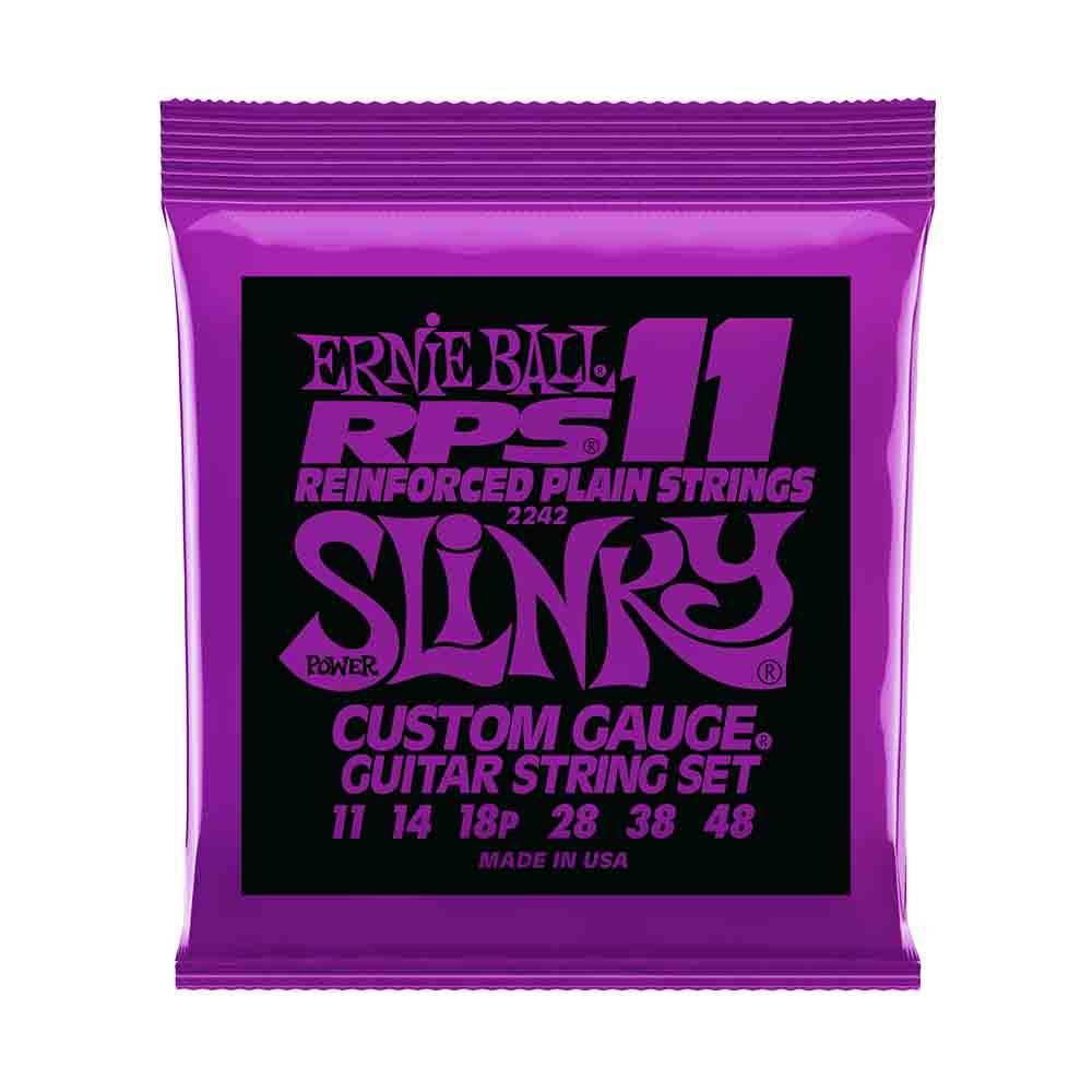 Ernie Ball Power Slinky Rps Nickel Wound 2242 尾端加強技術 電吉他套弦 11-48