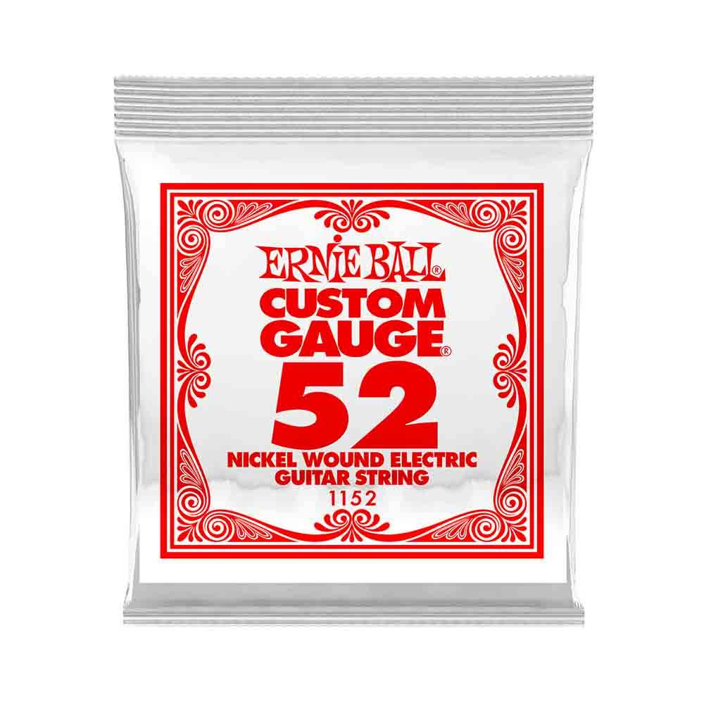 Ernie Ball Nickel Wound 1152 鎳纏繞 電吉他零弦 (單入裝) 52
