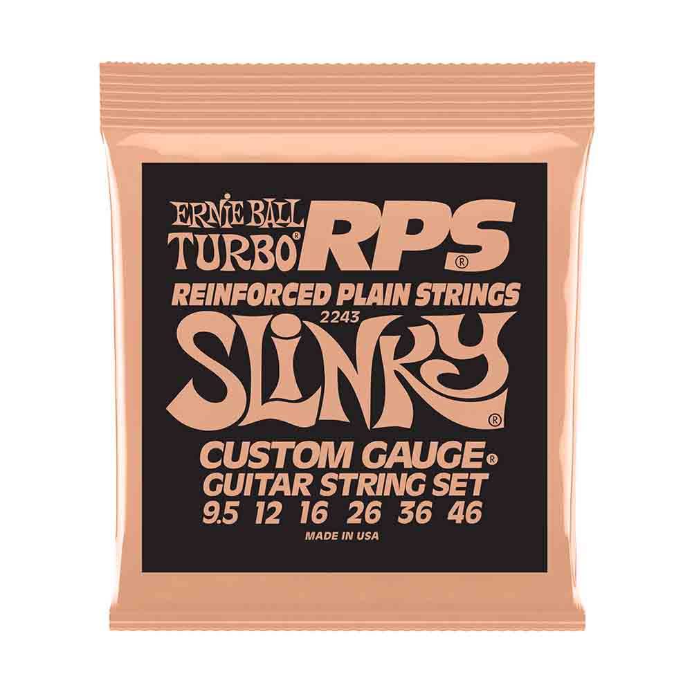 Ernie Ball Turbo Slinky RPS Nickel Wound 2243 尾端加強技術 電吉他套弦 9.5-46