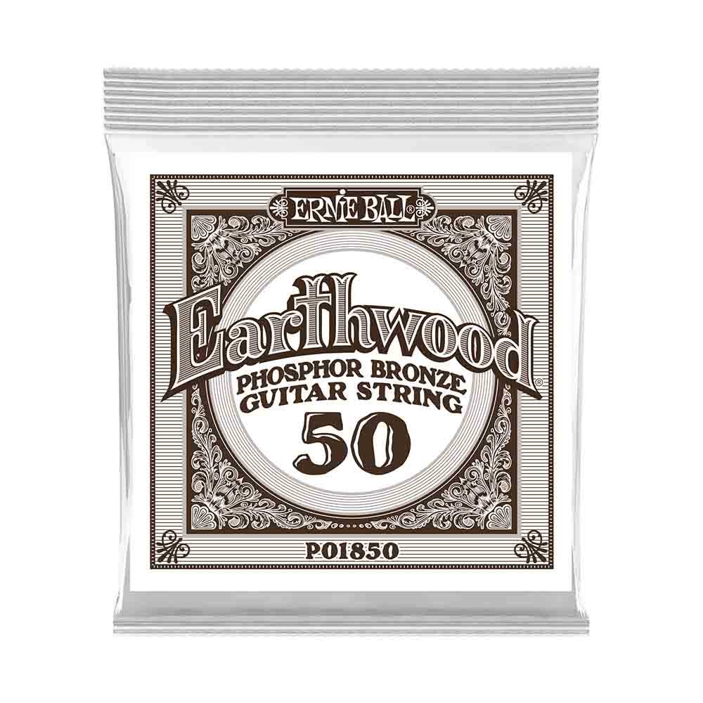 Ernie Ball Earthwood Phosphor Bronze 1850 經典純粹 民謠吉他零弦 (6條裝) 50