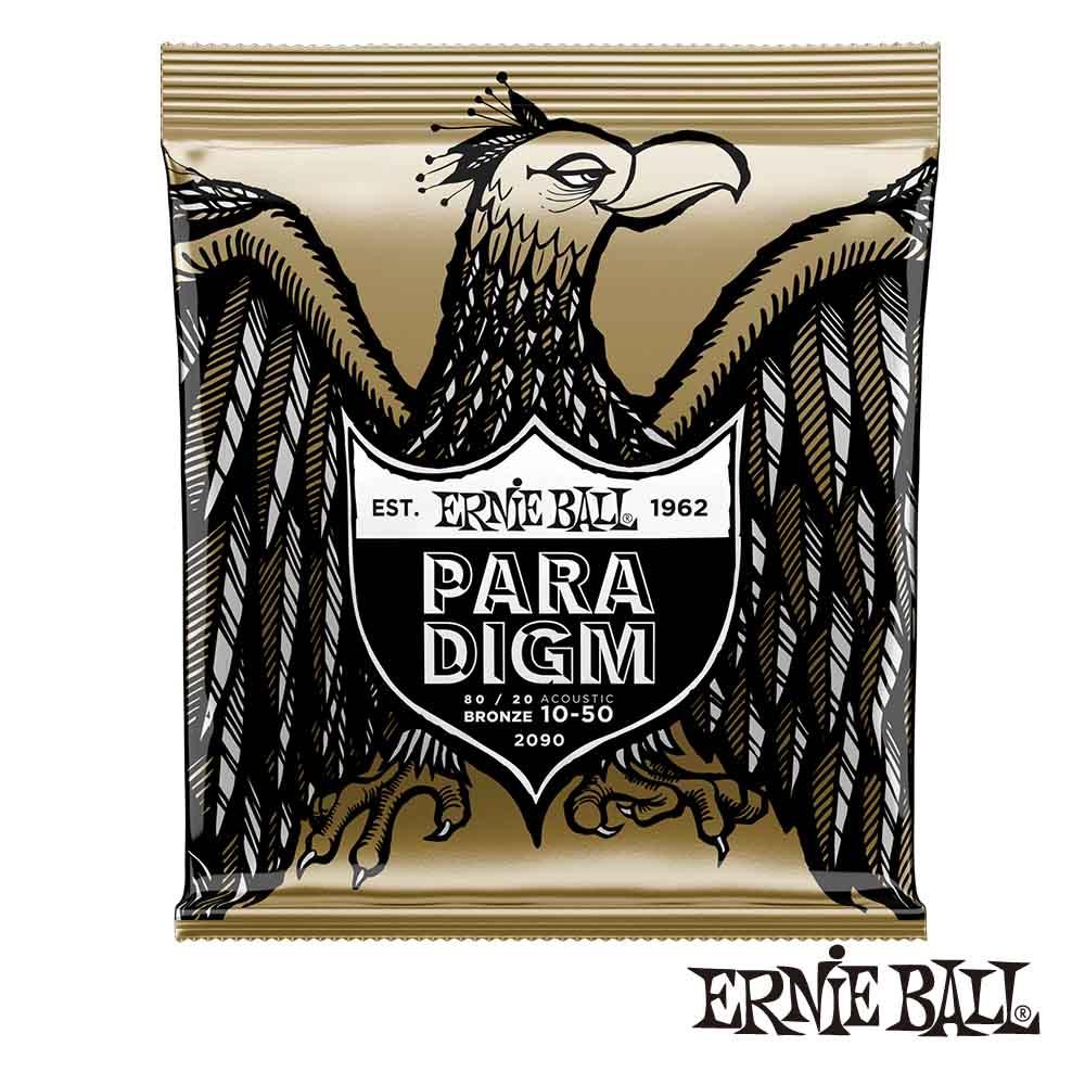 Ernie Ball Paradigm Extra Light 80/20 Bronze 2090 防斷抗鏽 民謠吉他套弦 10-50