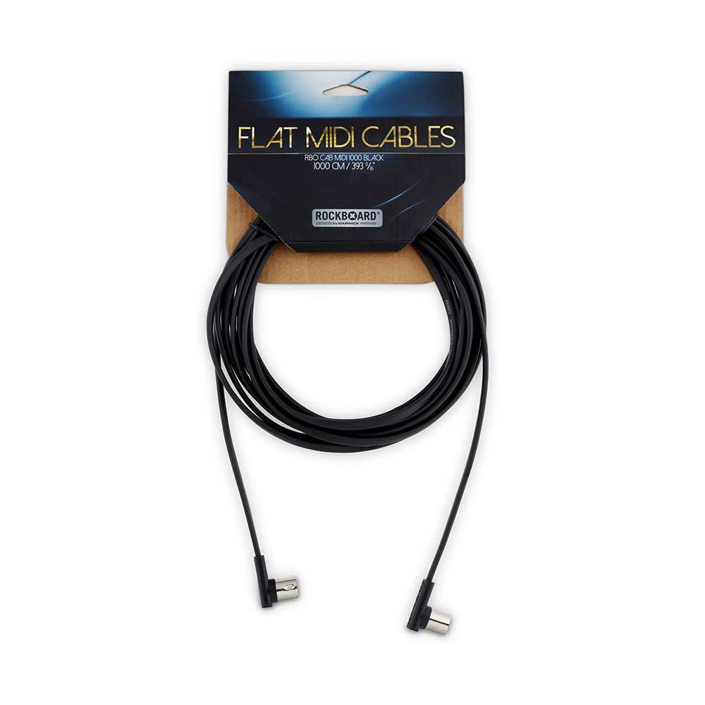RockBoard Flat MIDI Cable 1000cm MIDI線
