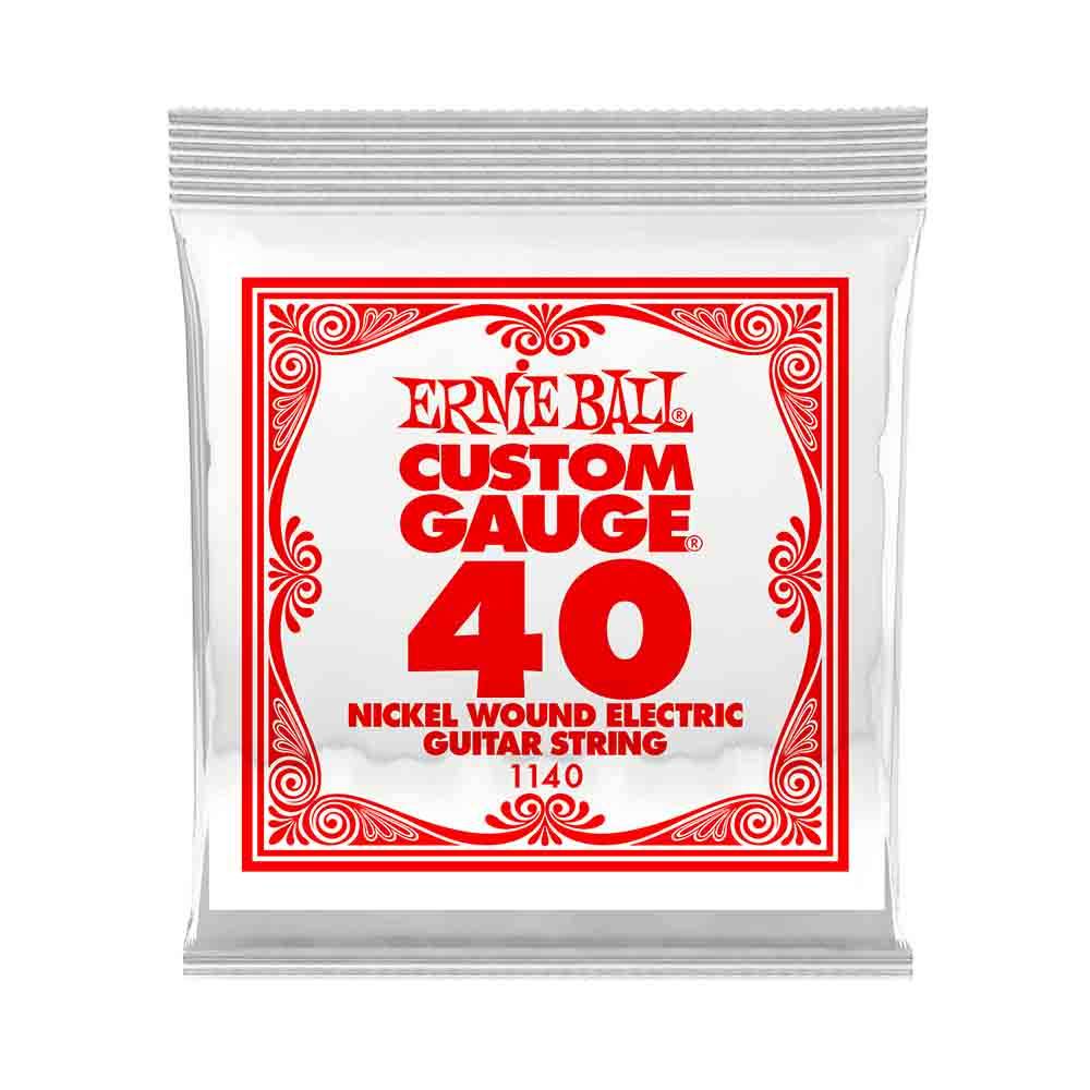 Ernie Ball Nickel Wound 1140 鎳纏繞 電吉他零弦 (單入裝) 40