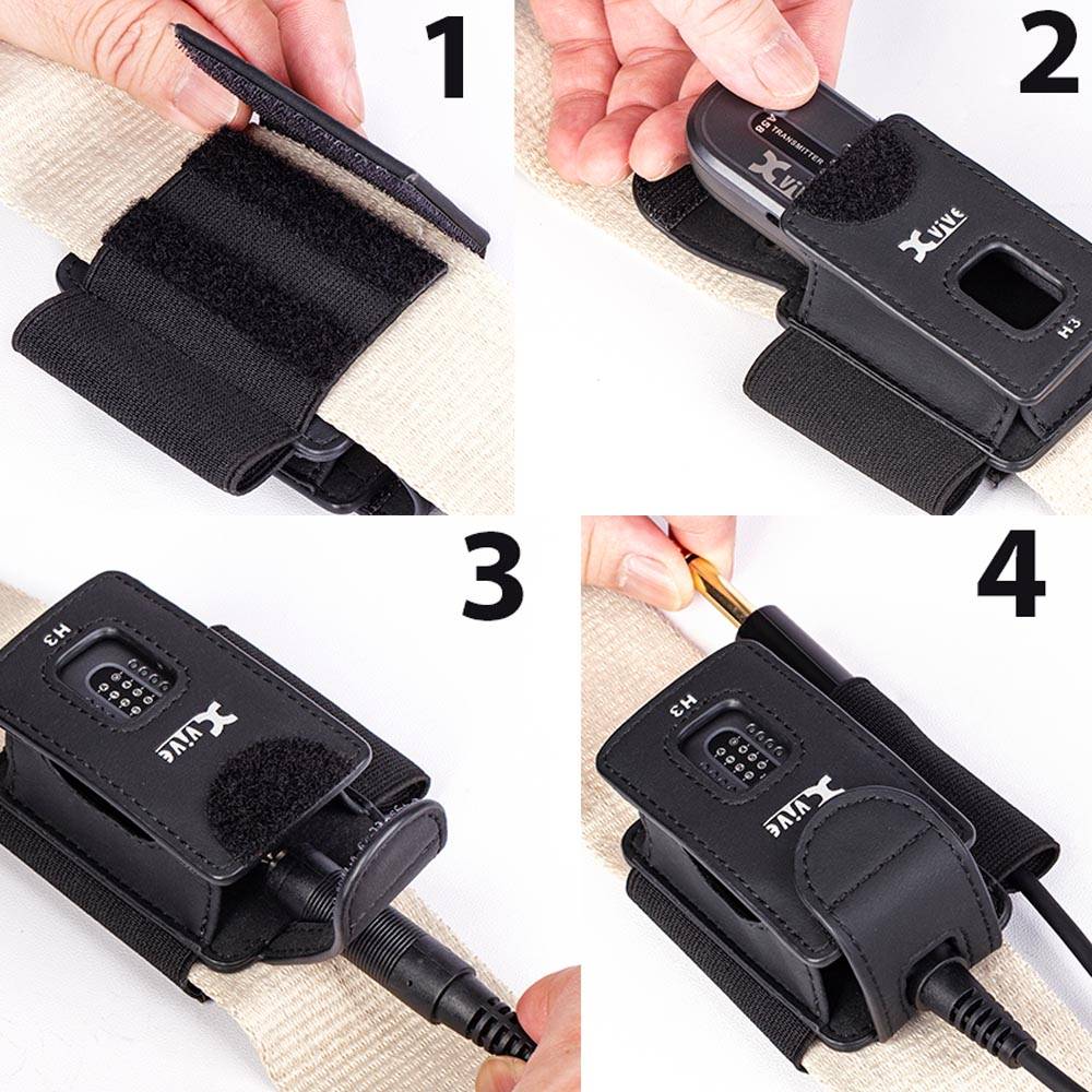 Xvive H3 Transmitter Holder 無線發射器皮套(A58/P58適用) Xvive H3 Transmitter Holder 無線發射器皮套(A58/P58適用)