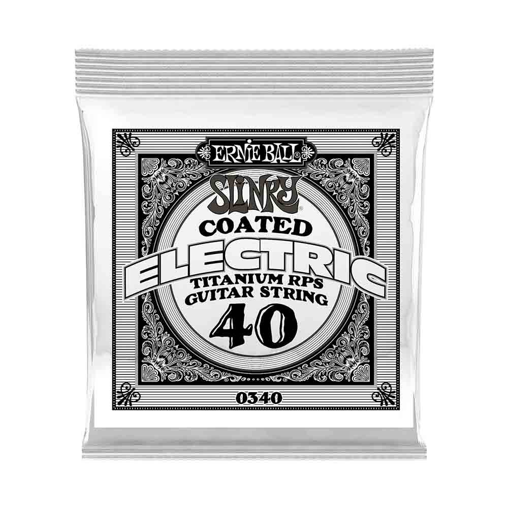 Ernie Ball Slinky Coated Nickel Wound 0340 超薄膜鍍鎳 電吉他零弦 (6條裝) 40