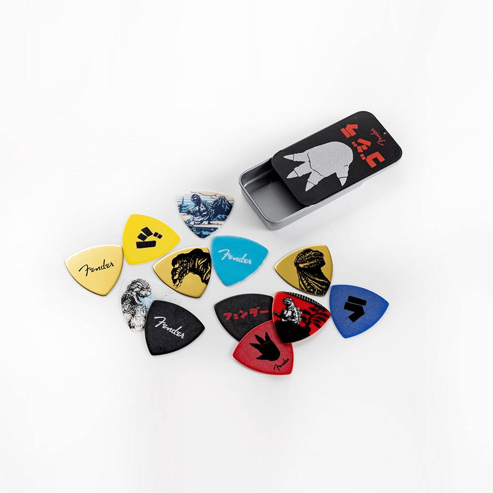Fender Godzilla Collaboration Picks 哥吉拉聯名匹克