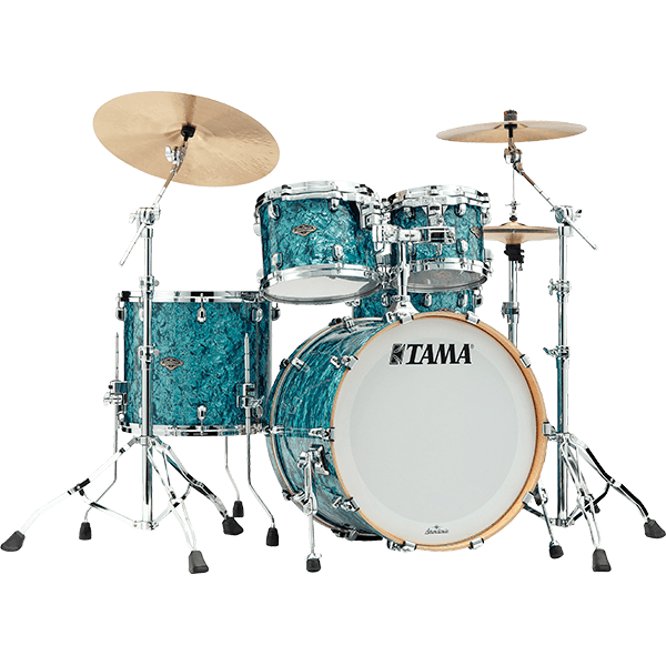TAMA Starclassic Walnut/Birch Turquoise Pearl 鼓組 (3pcs、4pcs、5pcs)